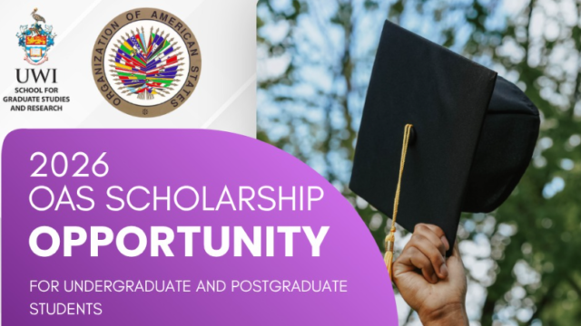 OAS-UWI Scholarship Programme flyer